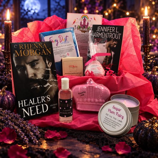 Paranormal Premium Box styled for a cozy Halloween night in